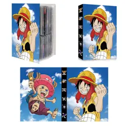 One Piece Scrapbook 240 Card Portfolio 4-Pocket Collectible Card Booklet Folder - Image 5