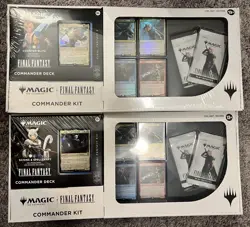 MTG FINAL FANTASY Commander Kit-COSTCO-Counter Blitz & Scion/Spellcraft Lot Of 2 - Image 1