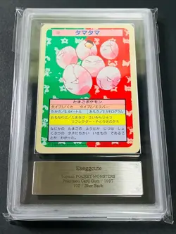 ARS9 Pokemon Card Dais Top Sun Blue Back No.102 Exeggcute 1997 Manufactured poke - Image 1