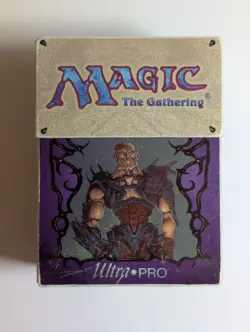 2x Magic MTG Ultrapro 1997 Deck boxes Greven Il-vec & Avenging Angel Tempest - Image 1