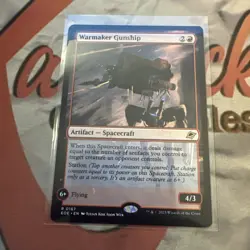 MTG Warmaker Gunship Edge of Eternities Regular #0167 - Image 1