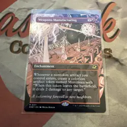 MTG Weapons Manufacturing (Borderless) Edge of Eternities Regular #0311 - Image 1
