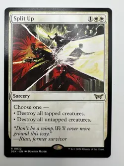 MTG TCG Split Up Duskmourn: House of Horror Regular - Image 1