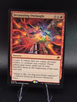 Devastating Onslaught 132 MTG Edge of Eternities M NM - Image 1