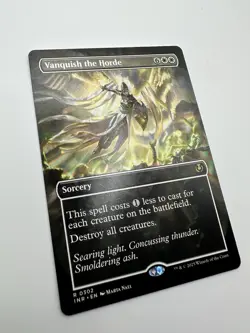 MTG TCG Vanquish the Horde (Borderless) Innistrad Remastered Regular - Image 3