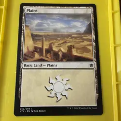 Plains (252) - Khans of Tarkir #252/269 MTG Magic The Gathering - Image 1