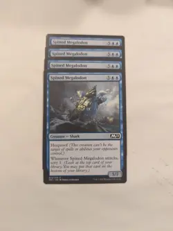 (4) Spined Megalodon *PLAYSET* Core Set 2021 Regular NM MTG - Image 1