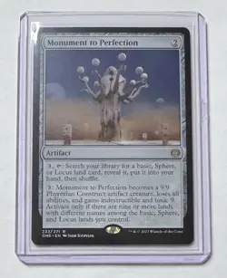 Monument to Perfection 233/271 Phyrexia: All Will Be One Rare Artifact MTG NM/M - Image 1