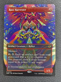 Rust Harvester (Borderless) Edge of Eternities Regular MTG NM Magic Card - Image 1