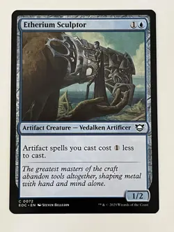 Etherium Sculptor Commander: Edge of Eternities Non-Foil Regular MTG - Image 1