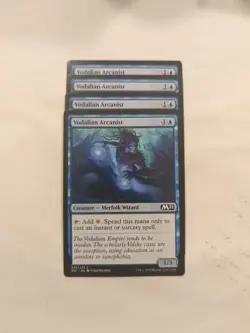 (4) Vodalian Arcanist *PLAYSET* Core Set 2021 Regular NM MTG - Image 1