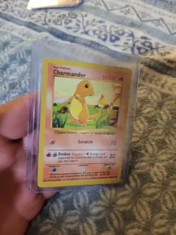 MOD PLAY Charmander #046/102 Base Set (Shadowless) Pokemon Card TCG - Image 1