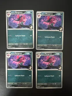 4x Marnie's Morgrem 135/182 x4 - Destined Rivals - Pokemon TCG - Playset - Image 1