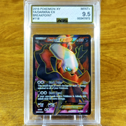 Pokemon XY Breakpoint Darkrai EX 118/122 AGS Mint+ 9.5 Full Art Holo Rare 2016 - Image 1