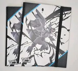[Lot of 2] Pokemon Black Bolt White Flare Binders *BINDERS ONLY* - Image 1