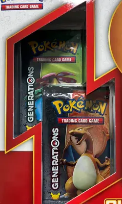 (402974) Pokemon 2016 Charizard EX Red & Blue Collection Box Factory Sealed Box - Image 2
