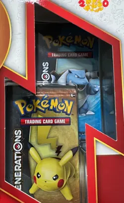 (402974) Pokemon 2016 Charizard EX Red & Blue Collection Box Factory Sealed Box - Image 5