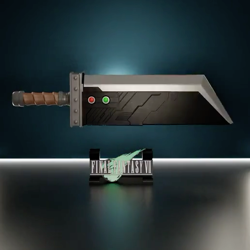 Final Fantasy Buster Sword Deck Box | MTG Card Holder | Gamer Gift for Him - Image 2