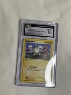 Magnemite 2004 EX Team Rocket Returns 66/109 Pokemon CGC 10 - Image 1