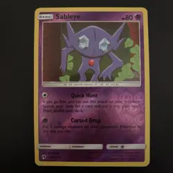 Sableye 96/214 Lost Thunder - Reverse Holo - LP Pokemon TCG - Image 1