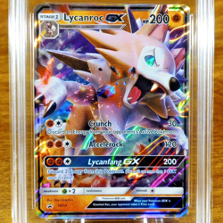 Pokemon Sun & Moon Black Star Promo Lycanroc GX SM14 AGS Legendary 10 Holo 2017 - Image 2