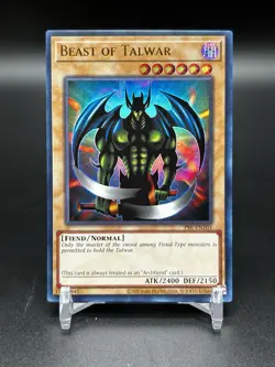 Yugioh Beast of Talwar PSV-EN103 Ultra Rare 25th Anniversary NM - Image 1