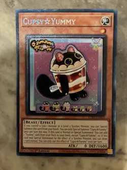 Yugioh! TCG - CupsyYummy - Collector’s Rare - Justice Hunters - JUSH-EN016 - Image 1