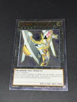 Yugioh Number 39: Utopia (UTR) OP17-EN001 Ultimate Rare Near Mint - Image 1