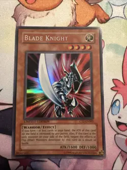 Blade Knight CT1-EN002 - Yugioh TCG - Super Holo Error Misprint - HP - Image 1