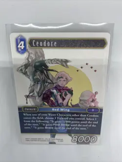 Final Fantasy Trading Card Game Ceodore 3-138H Non-Foil - Opus 3 - 2011 Hero - Image 1
