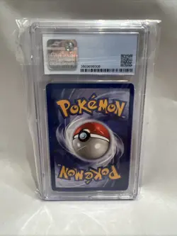 1999 Ninetales Base Set Unlimited Holo 12/102 Pokemon Card CGC 8.5 NM Mint+ - Image 2