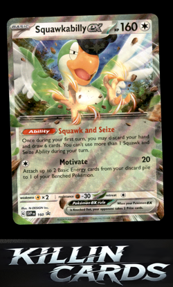 Squawkabilly ex - 160 160 Pokemon Promo SV: Scarlet & Violet Promo Cards Card NM - Image 1