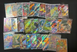 Pokemon 100 Card chinese Bulk Pack Lot SR Cards -All Holo - Rare SR - Image 1