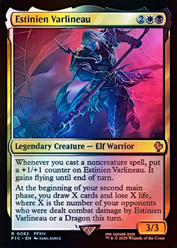 1x Estinien Varlineau, Surge Foil, Final Fantasy, Magic MTG NM - Image 1