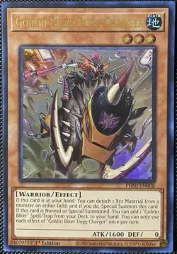 Goblin Biker Dugg Charger PHNI-EN008 Phantom Nightmare 1st Ed - Yugioh Card - Image 1