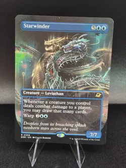 MTG - Starwinder - Borderless Rare #306 - Edge of Eternities NM - Image 1