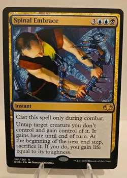 Spinal Embrace MTG Dominaria Remastered Regular - Image 1