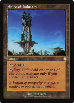 Spire of Industry (Retro Frame) R Commander: The Brothers' War 203 - MTG - Image 1