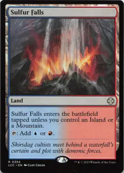 Sulfur Falls R Commander: The Lost Caverns of Ixalan 354 - MTG - Image 1