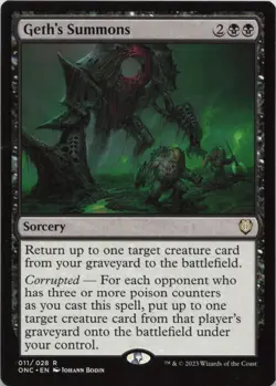 Geth's Summons R Commander: Phyrexia: All Will Be One 11 - MTG - Image 1