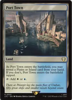 Port Town R Commander: The Lord of the Rings: Tales of Middle-earth 323 - MTG - Image 1