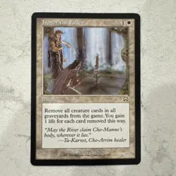 Magic the Gathering MTG Honor The Fallen White Instant Rare - Image 1