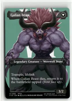 Vincent Valentine Borderless - FINAL FANTASY MTG NM - Image 2