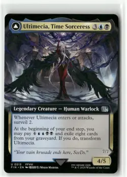 Ultimecia, Time Sorceress Extended Art - FINAL FANTASY MTG NM - Image 1