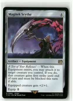 Magitek Scythe - FINAL FANTASY MTG NM - Image 1