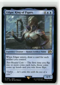 Edgar, King of Figaro - FINAL FANTASY MTG NM - Image 1