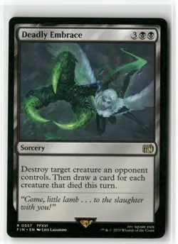 Deadly Embrace - FINAL FANTASY MTG NM - Image 1