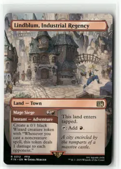 Lindblum, Industrial Regency Borderless - FINAL FANTASY MTG NM - Image 1