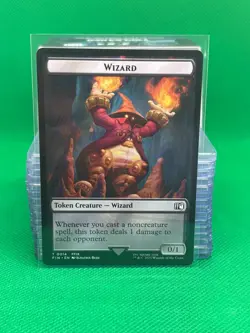 Bird 0016 / Wizard 0014 Token MTG Final Fantasy - Image 1