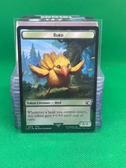 Bird 0016 / Wizard 0014 Token MTG Final Fantasy - Image 2